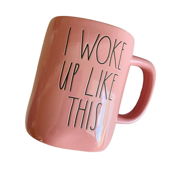 Rae Dunn Other - Rae Dunn | I Woke Up Like This Mug Coffee Fall Spring Summer Cozy Pink Barbie